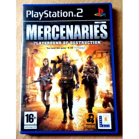 Mercenaries - Playground of Destruction (LucasArts) - Playstation 2