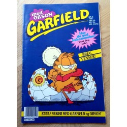 Garfield - Med Orson - 1991 - Nr. 8 - Med poster midt i bladet!