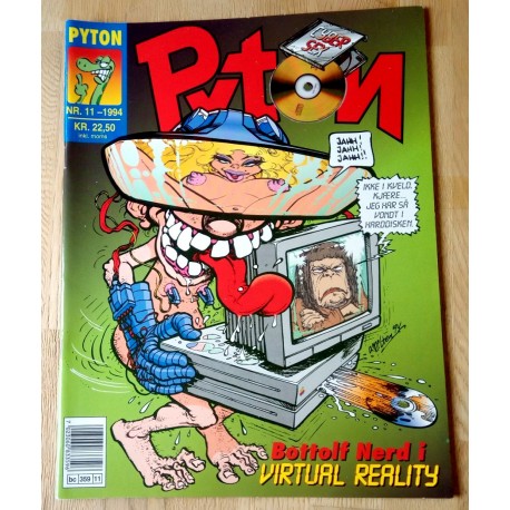 Pyton: 1994 - Nr. 11 - Bottolf Nerd i Virtual Reality