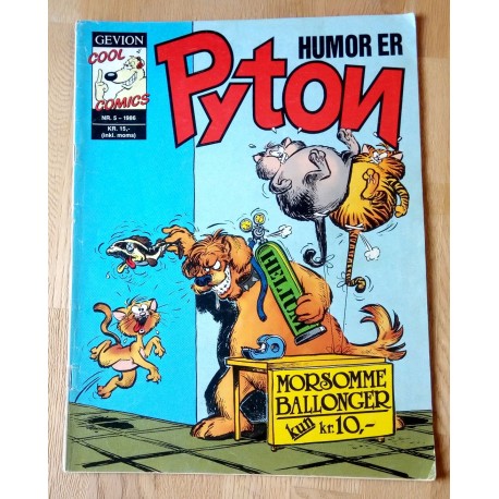 Pyton: 1986 - Nr. 5 - Morsomme ballonger