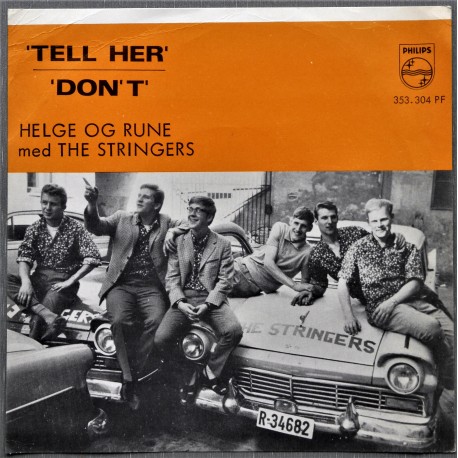 Helge og Rune med The Stringers- Tell Her/Don't