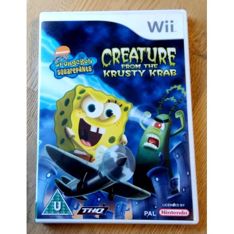 Nintendo Wii: SpongeBob SquarePants - Creature from the Krusty Krab (THQ)