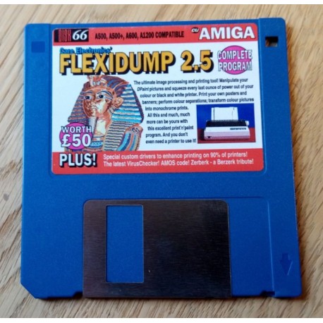 CU Amiga Cover Disk Nr. 66: Flexidump 2.5