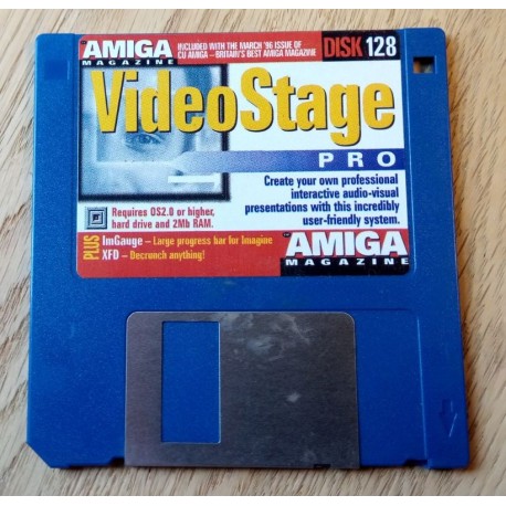 CU Amiga Cover Disk Nr. 128: VideoStage Pro
