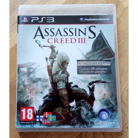 Playstation 3: Assassin's Creed III (Ubi Soft)
