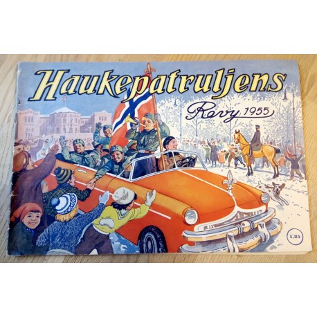 Haukepatruljens Revy 1955 - Julehefte