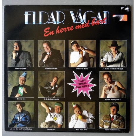 Eldar Vågan- En herre med bart (LP- Vinyl)