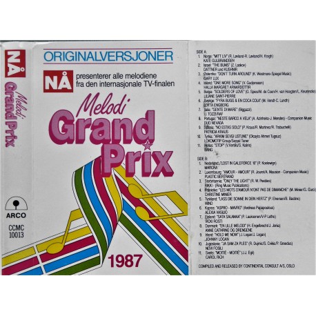 NÅ- Melodi Grand Prix 1987- Originalartister