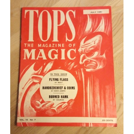Tops: The Magazine of Magic: 1951 - July