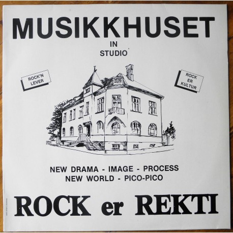 Rock er Rekti- Musikkhuset- Larvik (LP- Vinyl)