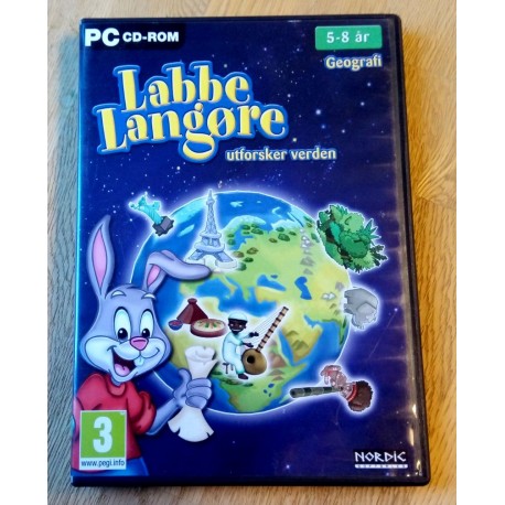 Labbe Langøre utforsker verden - 5-8 år - Geografi (Nordic Softsales) - PC