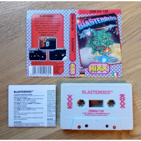 Blasteroids (Kixx) - Commodore 64 / 128