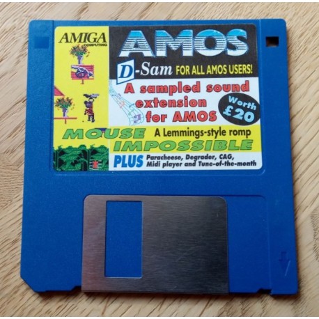 Amiga Computing: Cover Disk - AMOS D-Sam