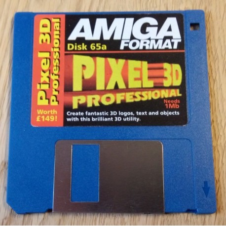 Amiga Format Cover Disk Nr. 65A: Pixel 3D Professional