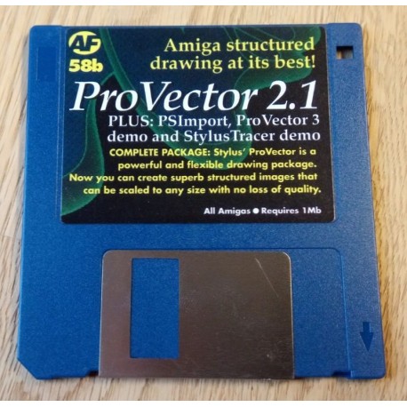 Amiga Format Cover Disk Nr. 58B: Pro Vector 2.1