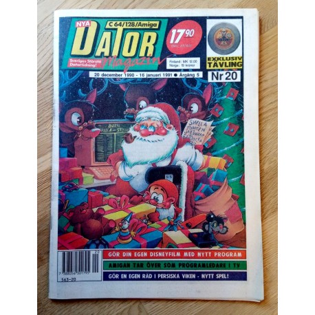 Nya Dator Magazin - C64/128/Amiga - 1991 - Januar