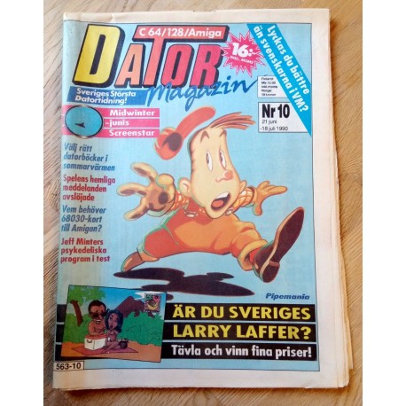 Dator Magazin - C64/128/Amiga - 1990 - Nr. 10