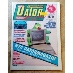 Nya Dator Magazin - C64/128/Amiga - 1990 - Nr. 11 - Slaget om England
