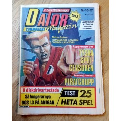 Dator Magazin - C64/128/Amiga - Årgang 3 - Del 2 - Nr. 16-17