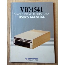 Commodore VIC-1541 - Single Drive Floppy Disk - User's Manual