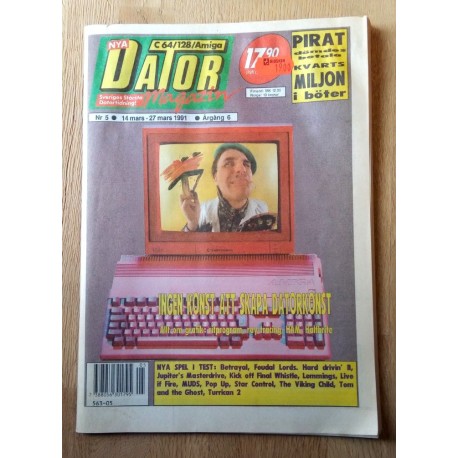 Nya Dator Magazin - C64/128/Amiga - 1991 - Nr. 5