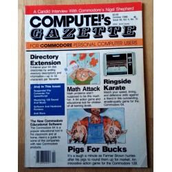 Compute!'s Gazette: 1986 - October - Nr. 10 - Math Attack
