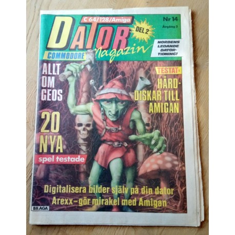 Dator Magazin - C64/128/Amiga - 1988 - Nr. 14