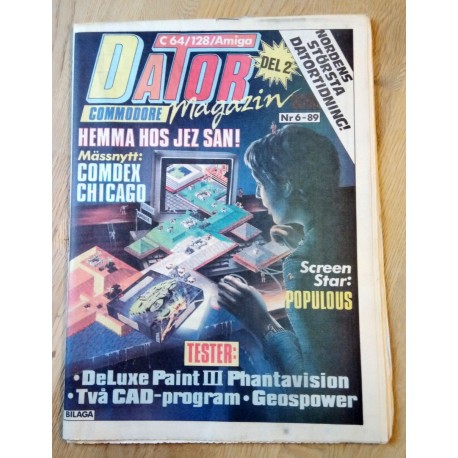 Dator Magazin - C64/128/Amiga - 1989 - Nr. 6 - Del 2