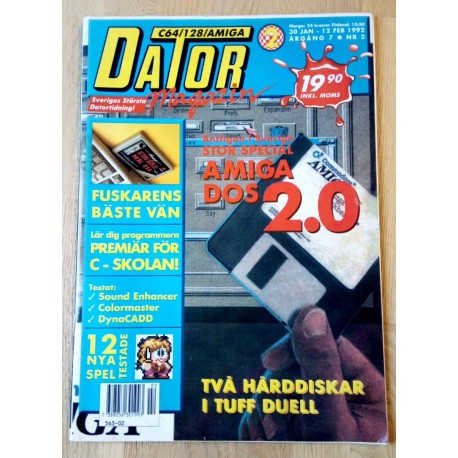 Dator Magazin - C64/128/Amiga - 1992 - Nr. 2