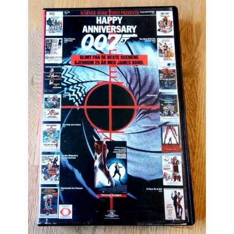 James Bond 007 - Happy Anniversary - VHS