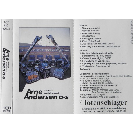 Arne Andersen A.S- Reklamekassett