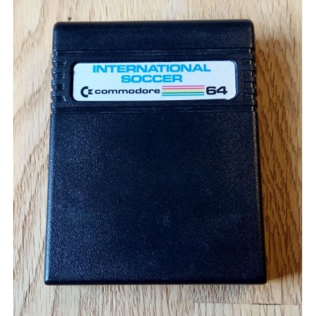 International Soccer - Cartridge - Commodore 64