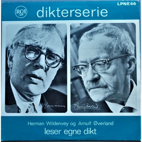 Herman Wildenvey og Arnuld Øverland leser egne dikt (Vinyl-LP)