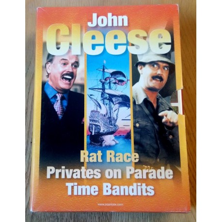 3 x John Cleese - Rat Race - Privates on Parade - Time Bandits - DVD