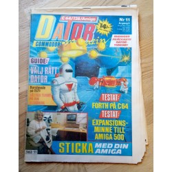 Dator Magazin - C64/128/Amiga - 1988 - Nr. 11