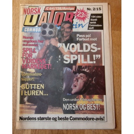 Norsk Dator Magazin - C64/128/Amiga - 1988 - Nr. 2