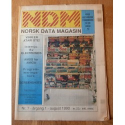 NDM - Norsk Data Magasin: 1990 - Nr. 7