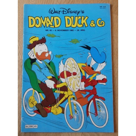 Donald Duck & Co: 1982 - Nr. 45 - Med vedlegg midt i bladet