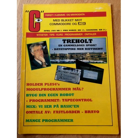 C - Med blikket mot Commodore og MSX - 1985 - Nr. 3