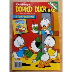 Donald Duck & Co: 1991 - Nr. 25 - Med stoffmerke