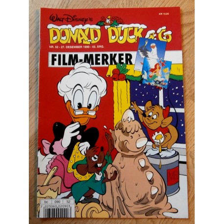 Donald Duck & Co: 1990 - Nr. 52 - Med film-merker