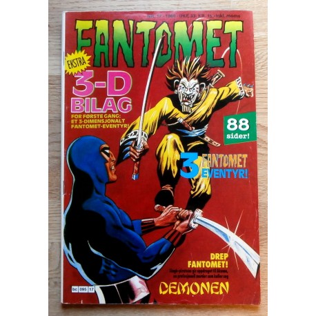 Fantomet: 1989 - Nr. 17 - Med 3-D bilag