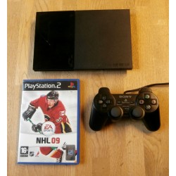 Playstation 2 Slim: Komplett konsoll med spill