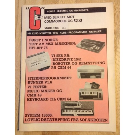 C - Med blikket mot Commodore og MSX - 1985 - Nr. 2
