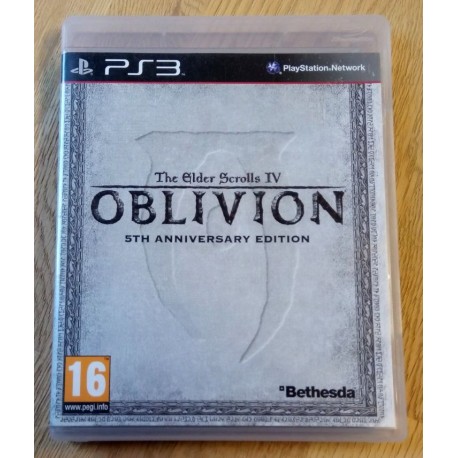 Playstation 3: The Elder Scrolls IV - Oblivion - 5th Anniversary Edition (Bethesda)