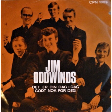 Jim Oddwinds- Det er din dag i dag (Singel- vinyl)