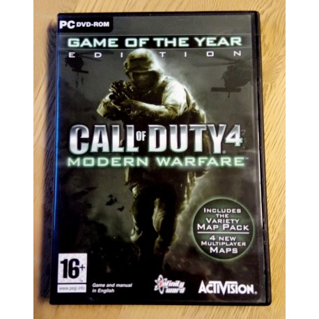 Call of Duty 4 - Modern Warfare - Game of the Year Edition (Activision) - PC