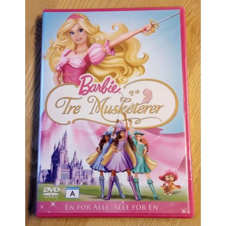 Barbie og de Tre Musketerer - DVD