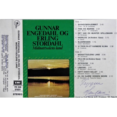 Gunnar Engedahl/Erling Stordahl- Midnattsolens land