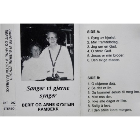 Berit og Arne Øystein- Sanger vi gjerne synger